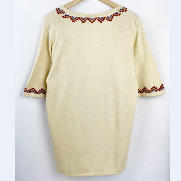 WoolRich NWOT Womens Cardigan Sz M Embroidered - Picture 2 of 5